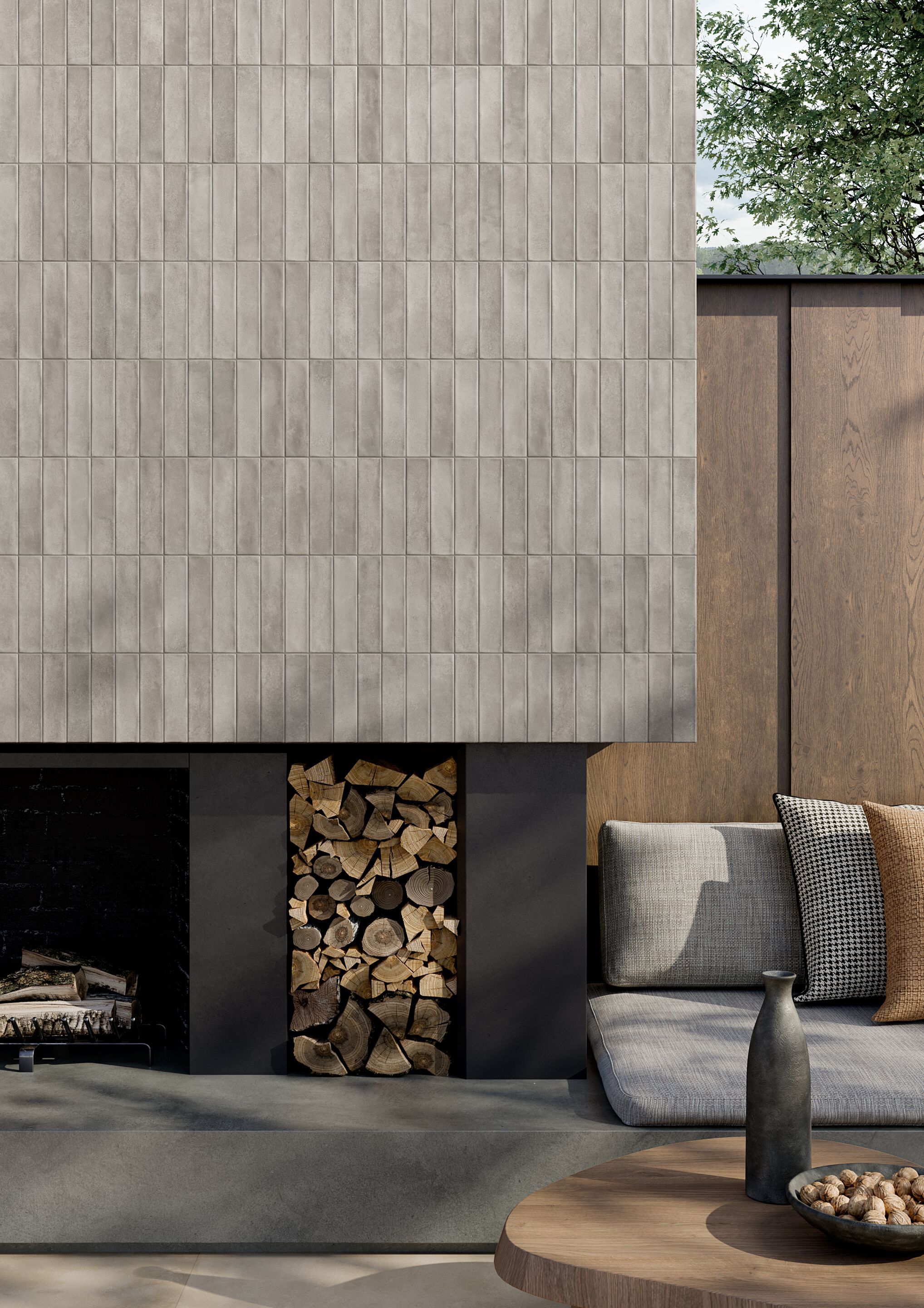 Глазурованный керамогранит / напольное покрытие Ceramica Rondine CRUDA BRICK ARCH-00018388