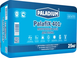 PL-401 Монтажный клей для БЛОКА PalafiХ-401, 25 кг Paladium