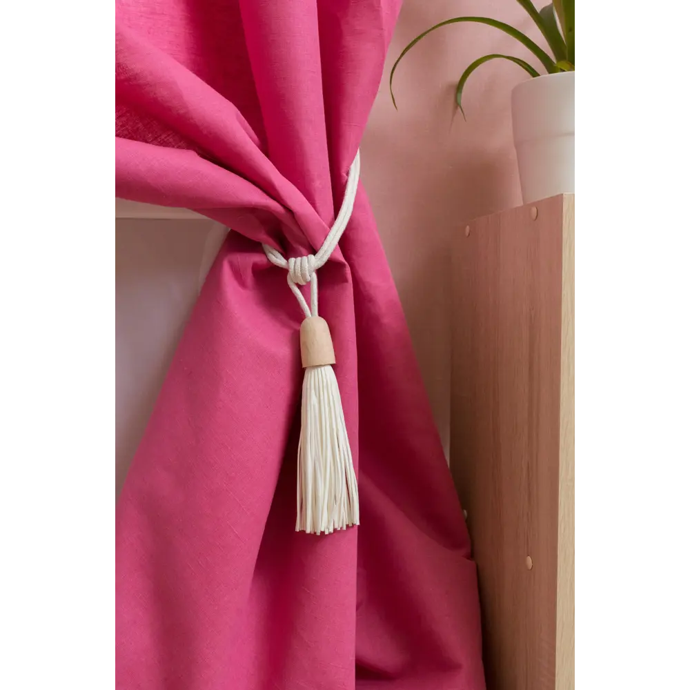 Штора на ленте «Нежность розы» 145х260 см цвет розовый ВАСИЛИСА STLM-2192921 - Вид №3