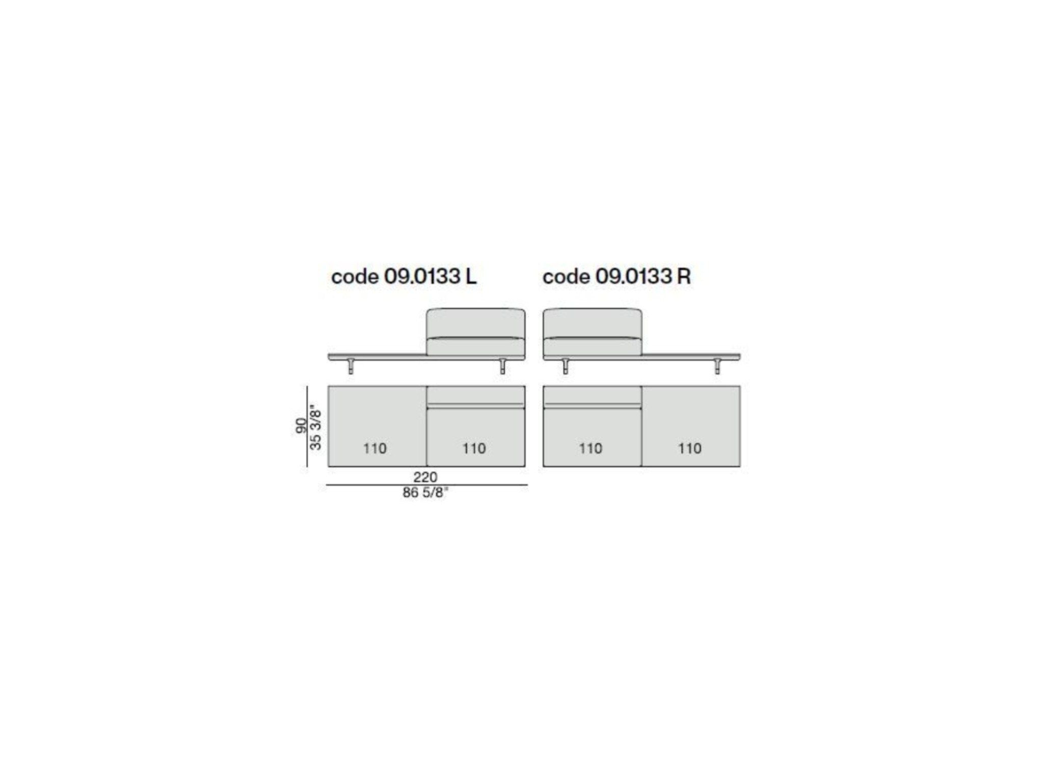 Съемный тканевый диван с журнальной стойкой Porada Soul ARCH-00074706 - Вид №13