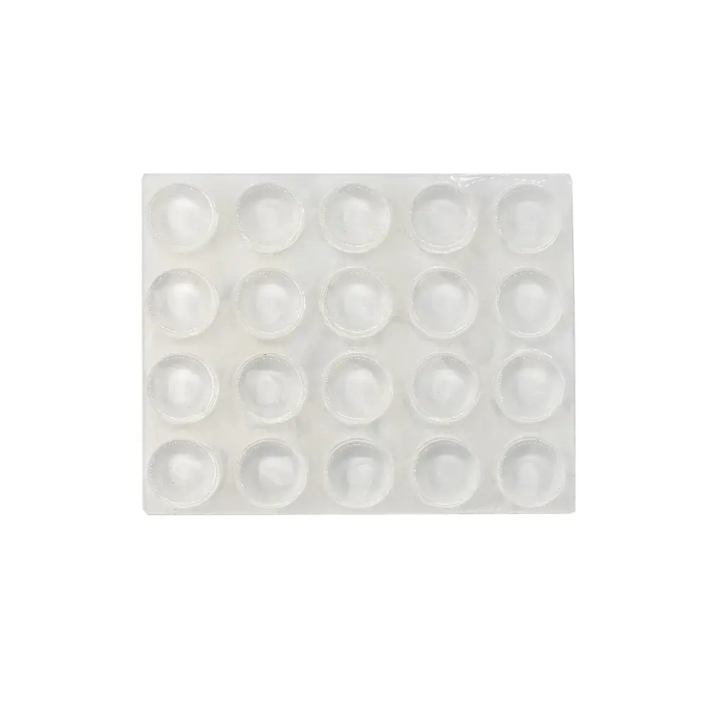 Накладки на мебельные ножки шестигранные фетр цвет коричневый DILWIS STLM-2198172 - Вид №1