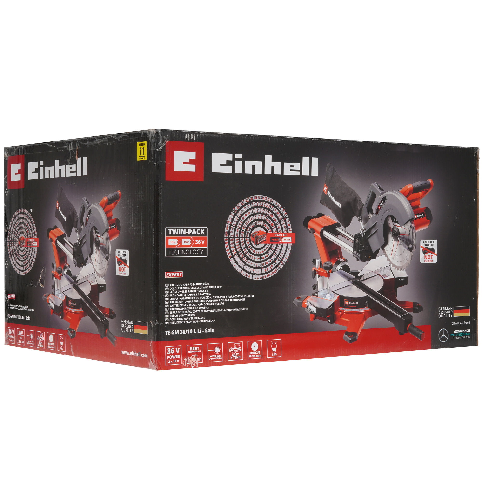 Торцовочная пила  Einhell PXC TE-SM 36/10 L   , Без ЗУ, Без АКБ 9148555 STDN-0060704 - Вид №11