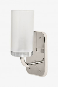LDLT01 Настенный бра Ludlow на одно плечо со стеклянным плафоном Waterworks