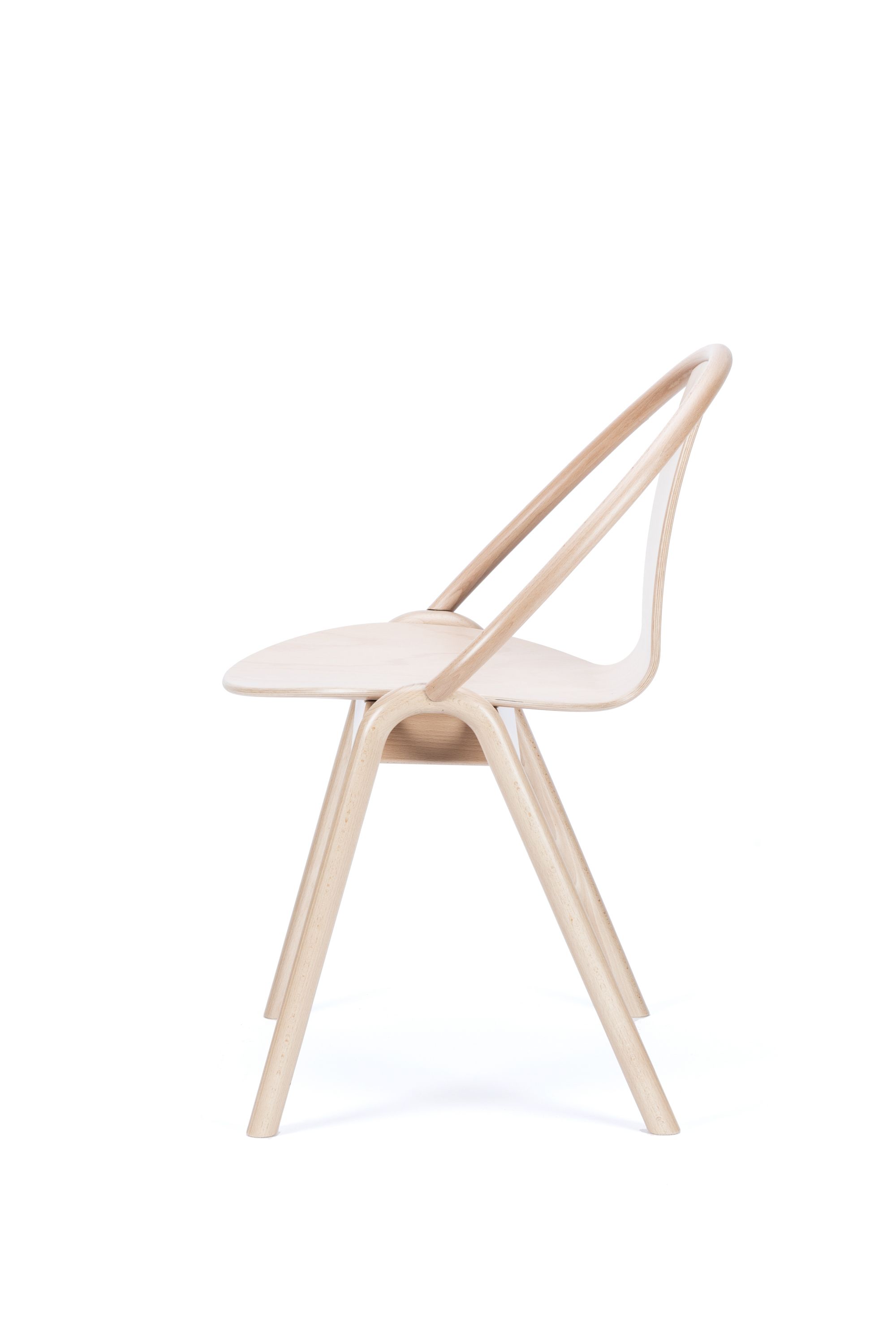 Деревянный штабелируемый стул с подлокотниками TON AGAIN ARCH-00050052 - Вид №23