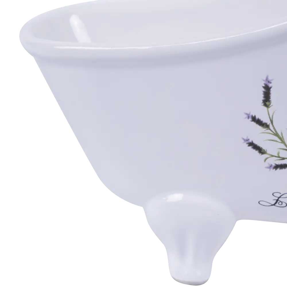 Ванночка Lavender, керамика, цвет белый 15900503 STLM-2104250 Santreyd - Вид №1