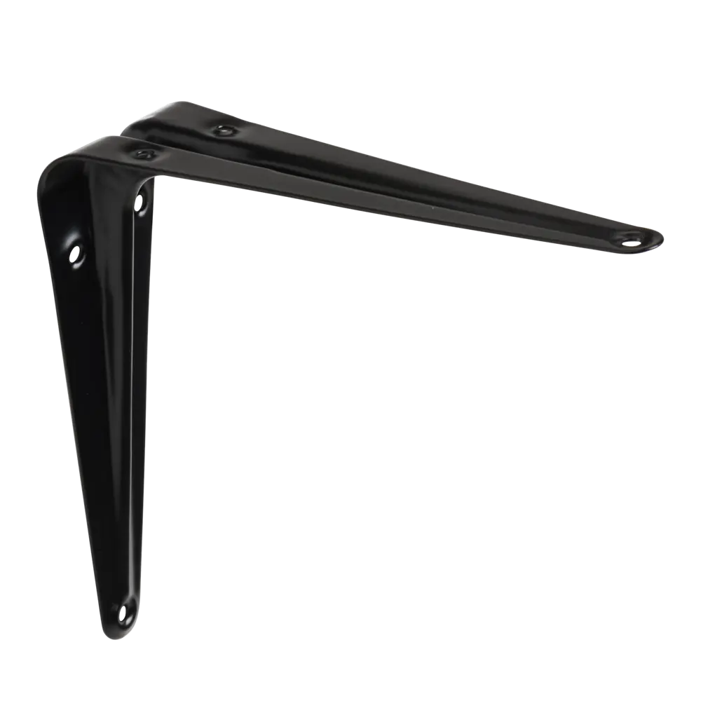 Утилитарный кронштейн Normo 12.5x15 см нагрузка до 13 кг цвет черный 89438016 STLM-2179840 Santreyd  - Вид №2