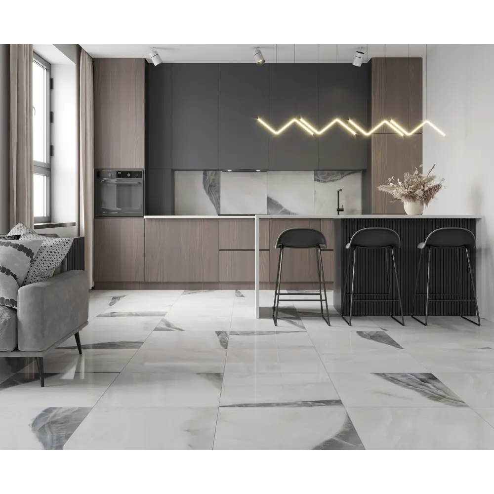 Керамогранит Onyх Sky 60x60 см 1.44 м² цвет белый 84405656 STLM-2012145 Santreyd Onyx Sky - Вид №3