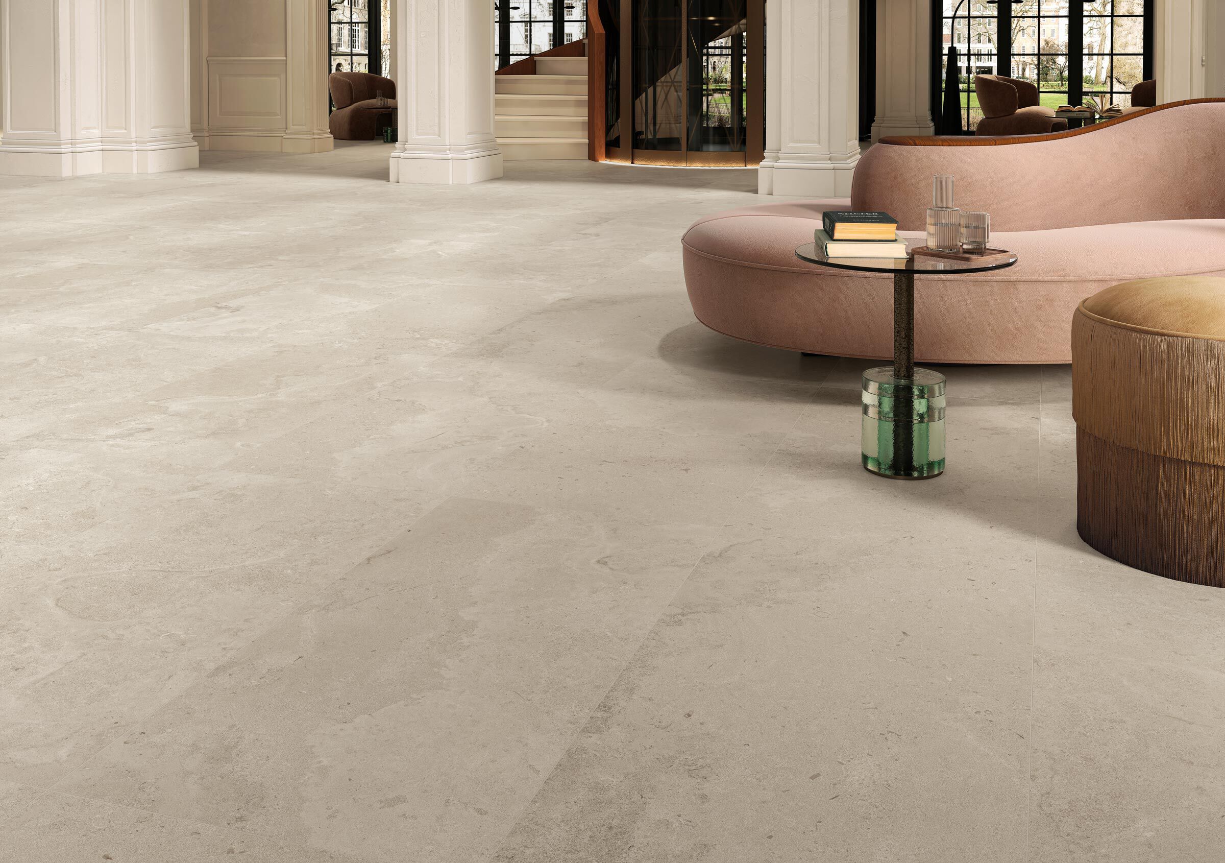 Напольная / напольная плитка из керамогранита с эффектом камня NOVOCERAM KAIRN ARCH-00132266 - Вид №11