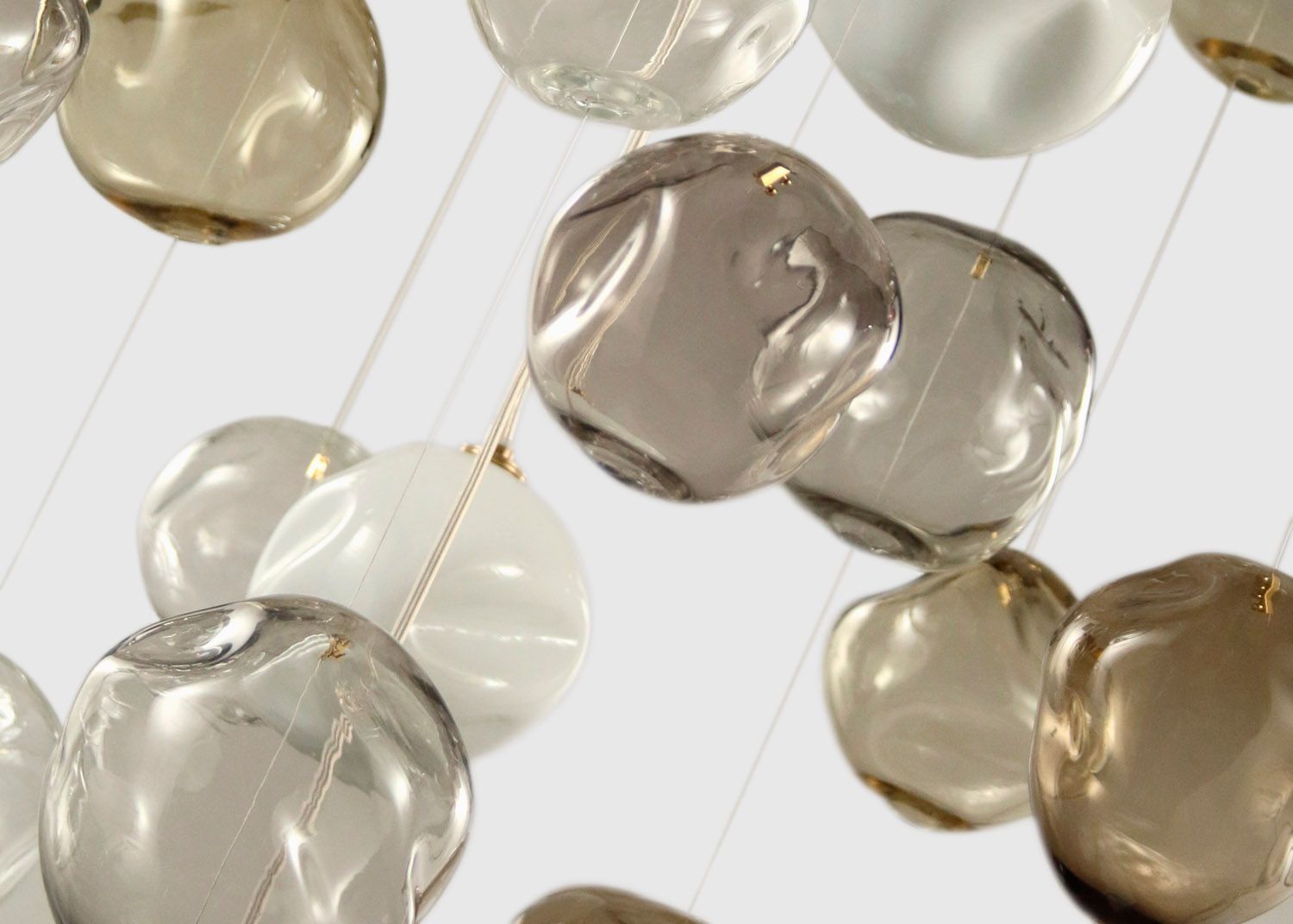 Муранский художественный стеклянный шар водопад потолочный светильник MULTIFORME DESAFINADO 16 ARCH-00089863 - Вид №2