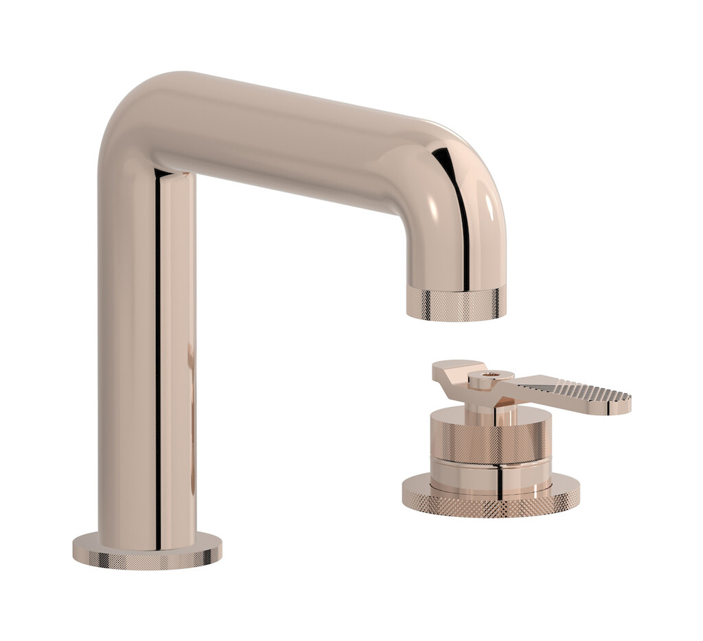 Смеситель для раковины на 2 отверстия WE ARE IB b2394rs Rose Gold Bold