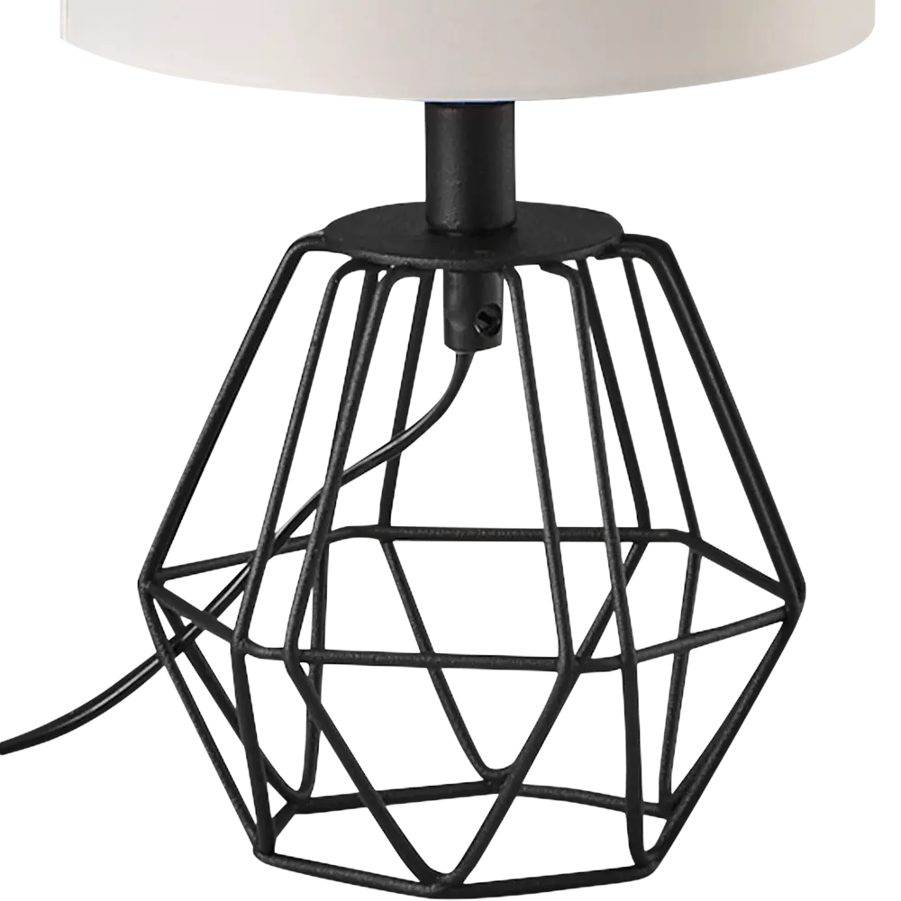 Настольная лампа Eglo «Carlton2» 1xE14x60 Вт, цвет чёрный/белый STLM-2160234 - Вид №4