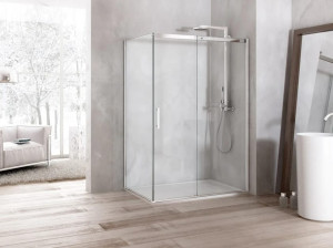 Угловая душевая кабина на 2 места