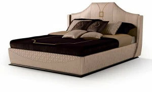 Carpanese Home Кровать king size из ткани с мягким изголовьем Contemporary 7089