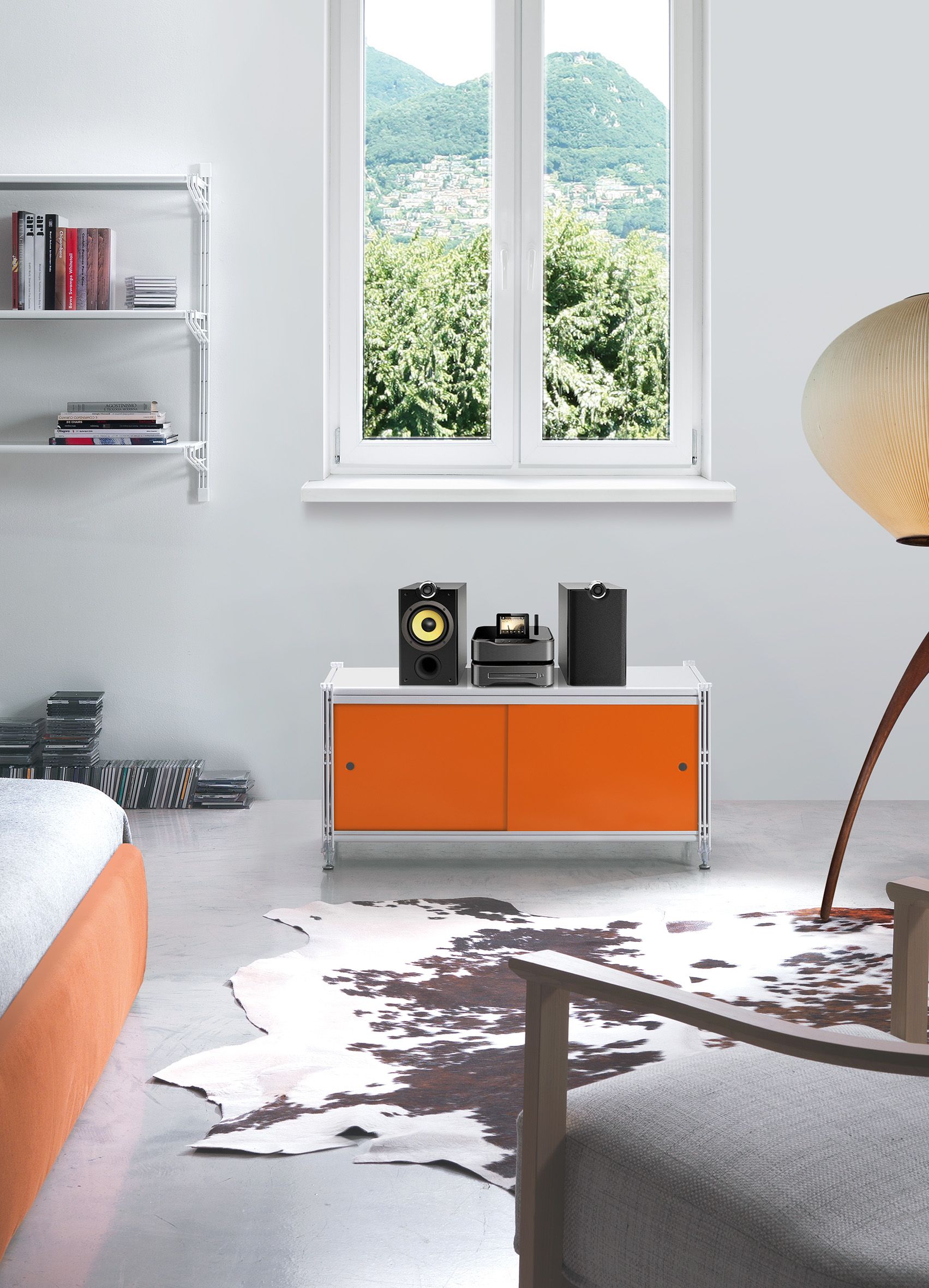 Низкий ТВ-шкаф Caimi Brevetti SOCRATE HOME ARCH-00037053 - Вид №1