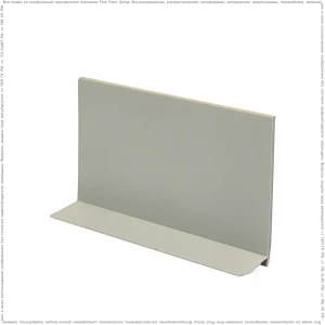 Плинтус напольный эластичный Dollken WL 50 138 light grey 50x15x5000 мм