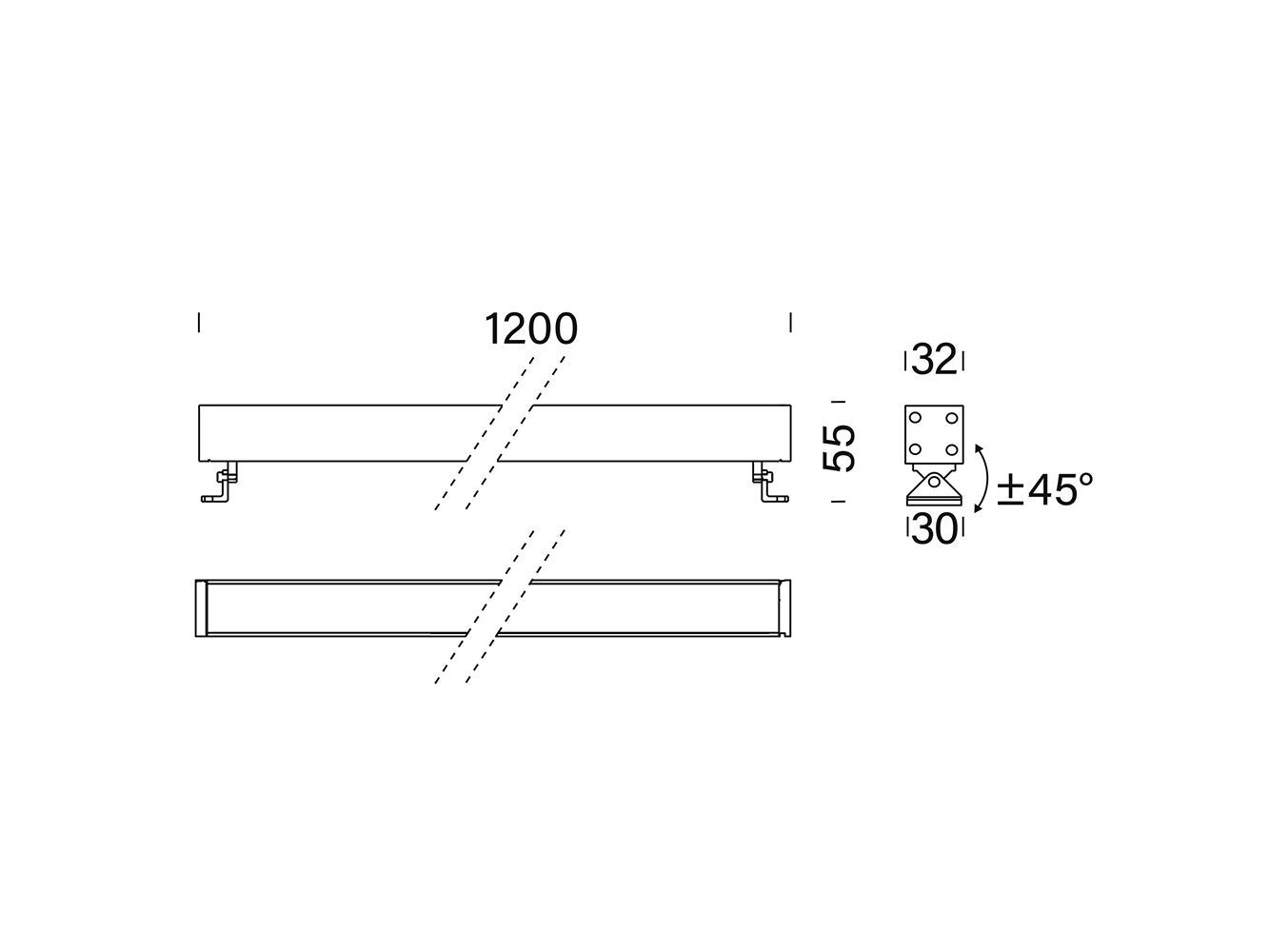 Линейный профиль для наружной алюминиевой стены Platek Mini Corniche ARCH-00050359 - Вид №8