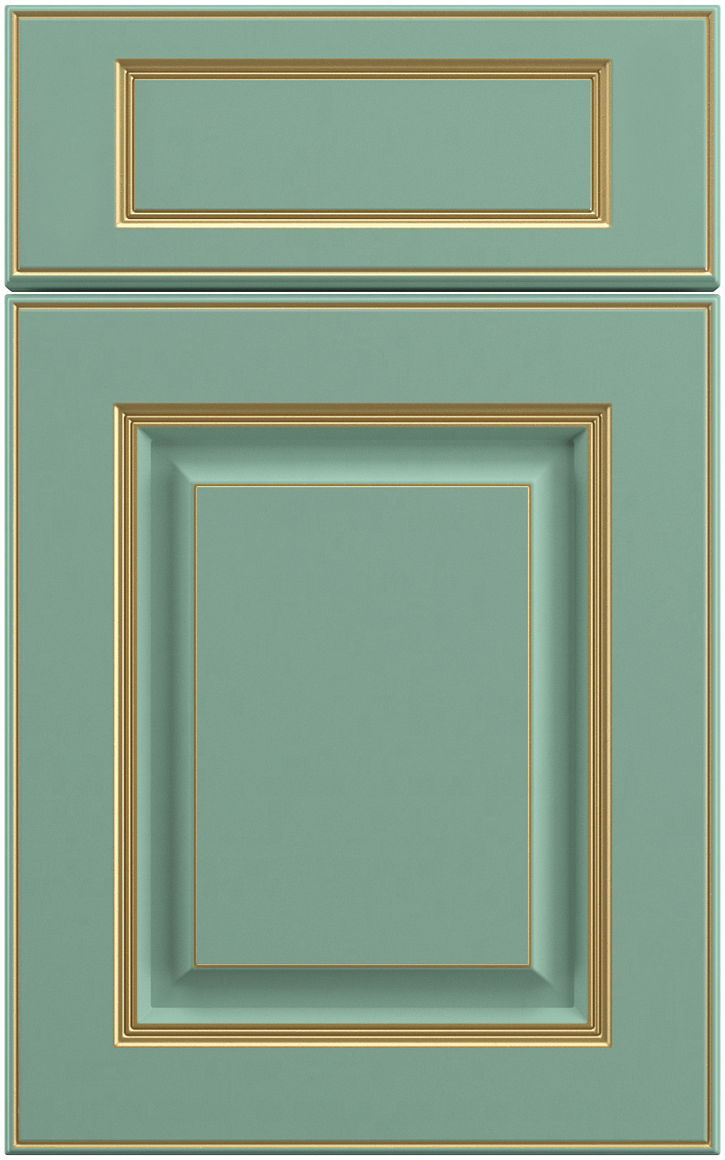 Фасады для кухни Патина Фрезеровка «Этьен+» 803 Бирюзовая пастель SIST3115-7044 SIDAK