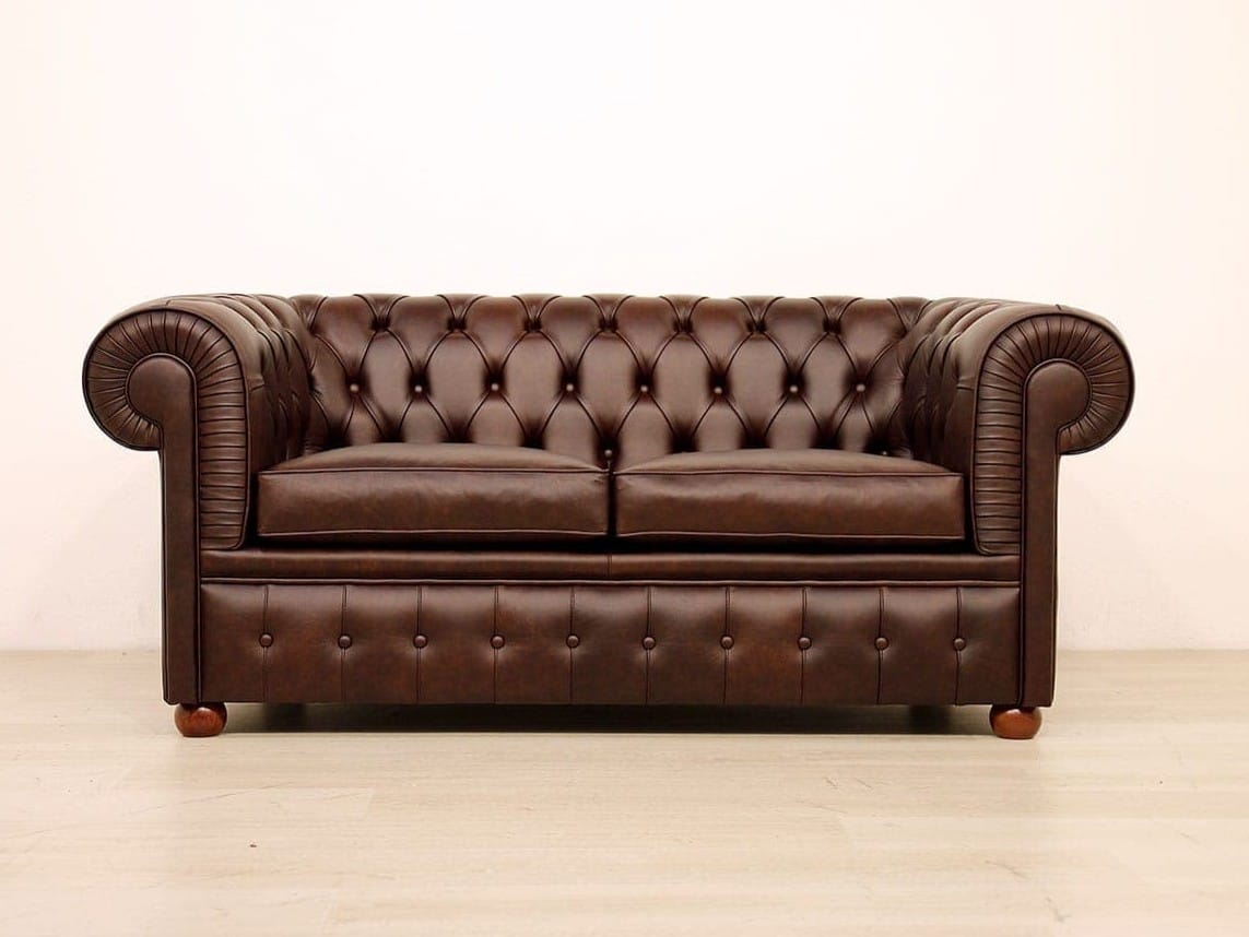 2-местный кожаный капитонный диван VAMA CHESTERFIELD ARCH-00056531 - Вид №4