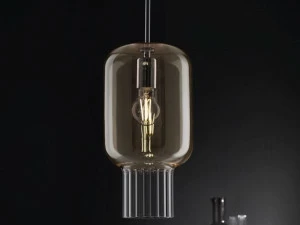 Cangini & Tucci Подвесной светильник из металлизированного боросиликатного стекла Dolium Xxl1363.1l