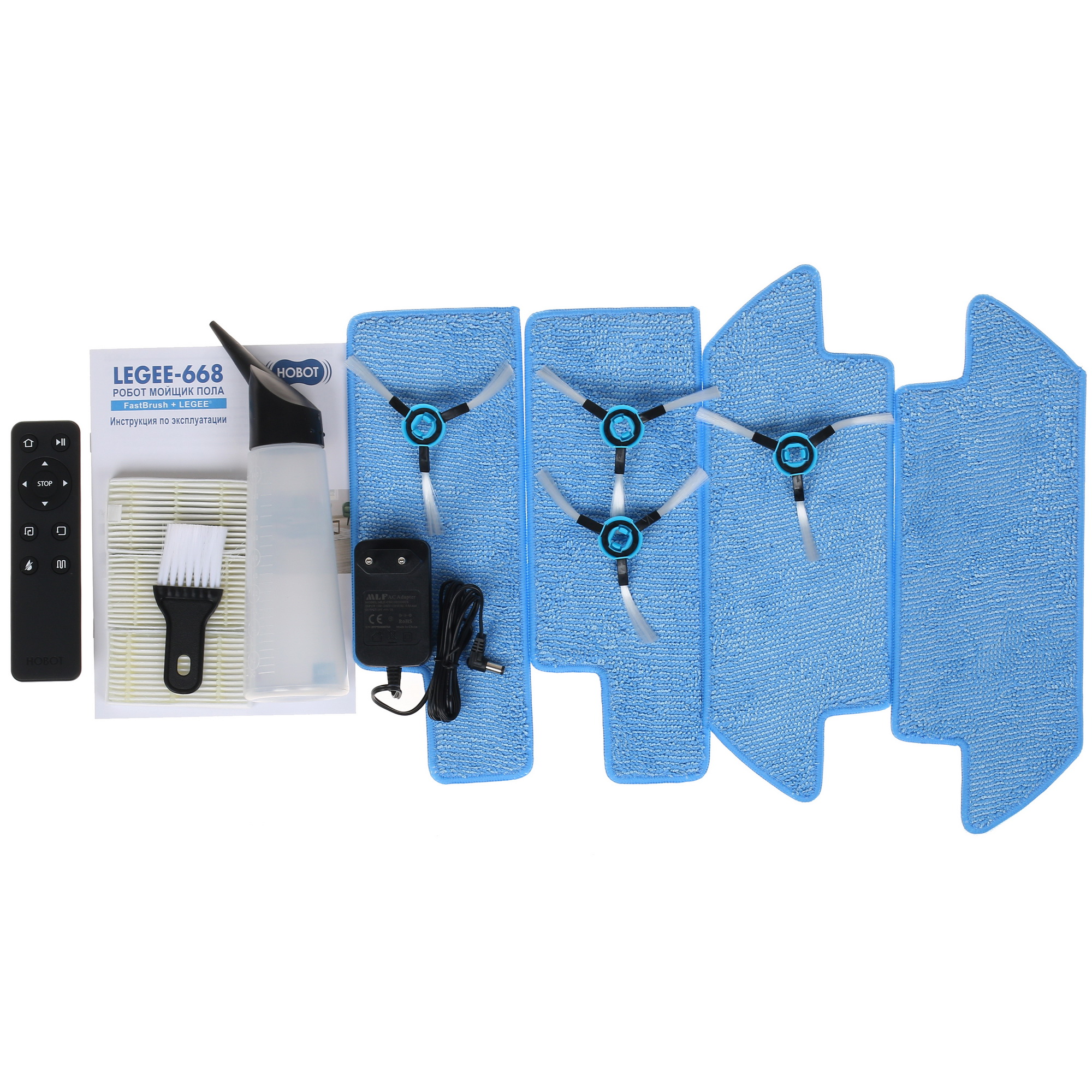 1224109 Робот-пылесос HOBOT LEGEE-668 черный STDN-0118834 - Вид №11