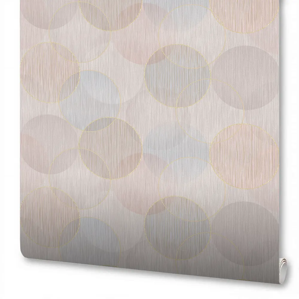 Обои флизелиновые WallSecret Jazz персиковые 1.06 м 8644-16 STLM-2085780