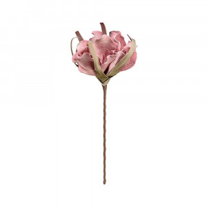 19 Искусственное растение Цветок из фоамирана "Пион весенний" 50 см aj - Вещицы