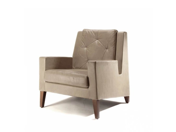 Кожаное кресло с подлокотниками Mambo Unlimited Ideas ARCH-00058418 - Вид №1