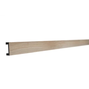 Рейка настенно-потолочная полистирол ударопрочный Decor-Dizayn 618-90 орех 15x40x3000 мм