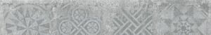 Граните Стоун Цемент декор серый структурированная 1200x195