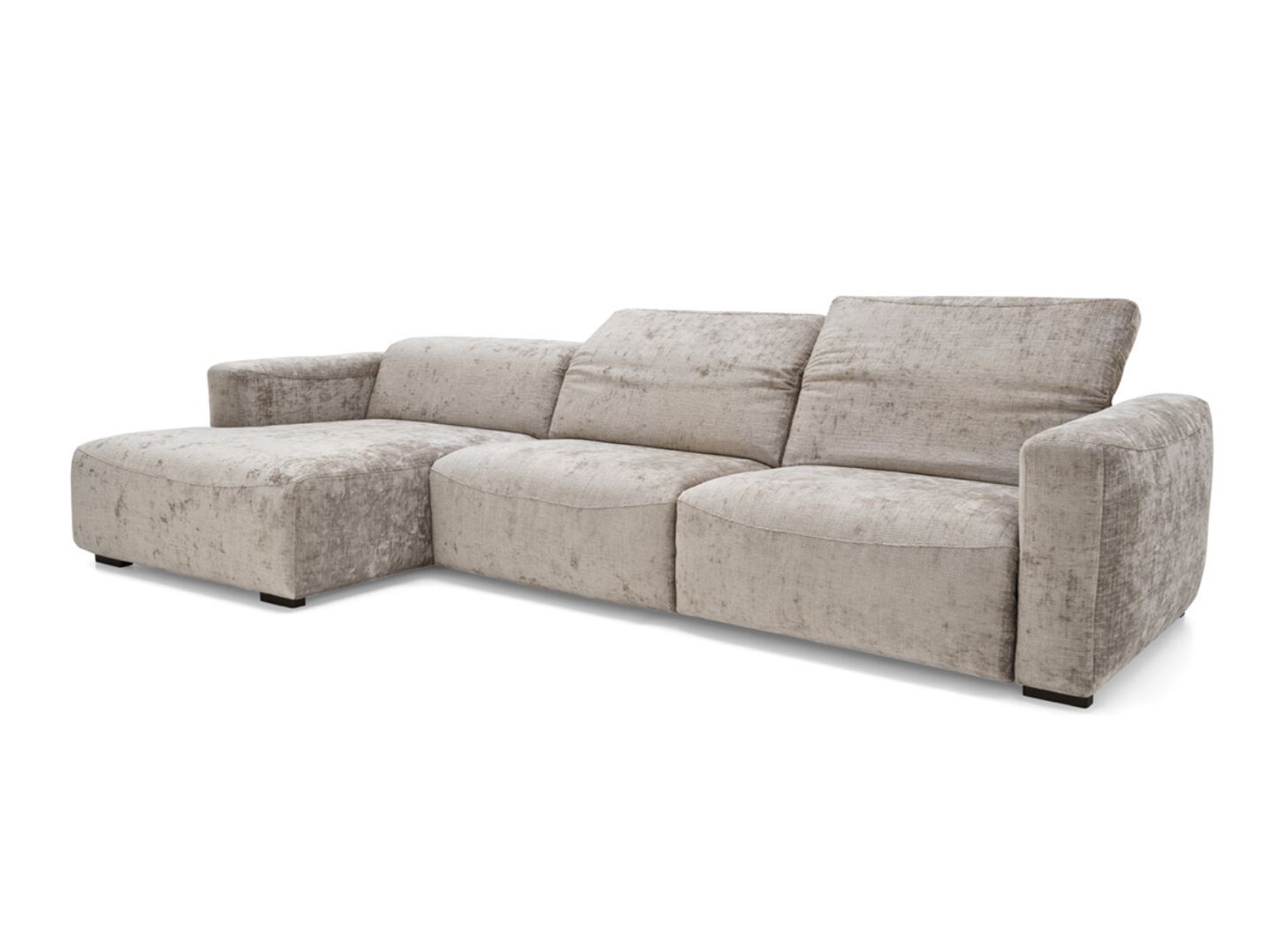 Тканевый диван с полуостровом Calligaris WAVE ARCH-00042571