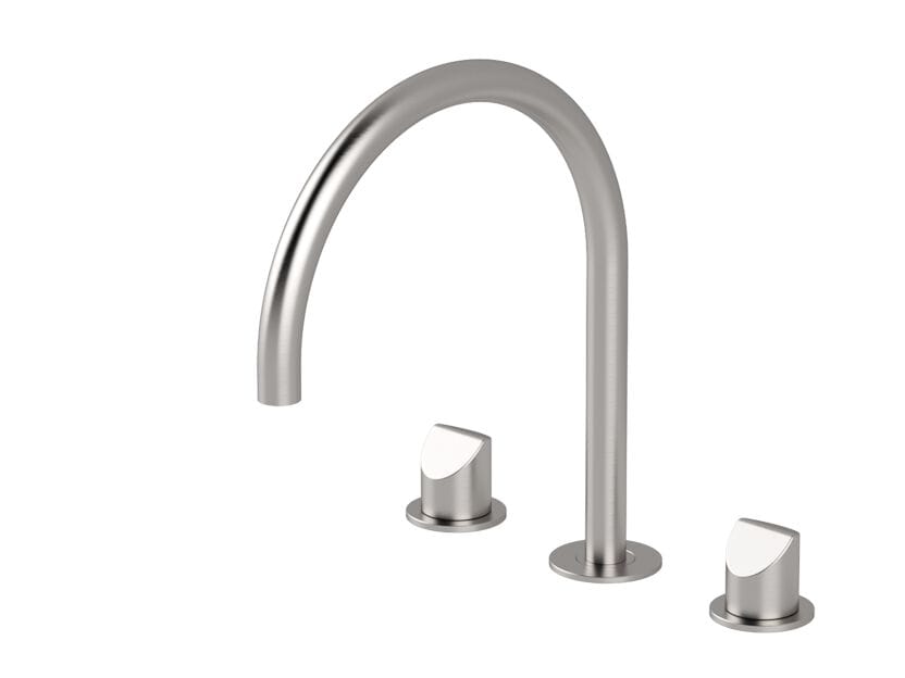 Смеситель для раковины из нержавеющей стали с 3 отверстиями Radomonte Dun ARCH-00021829