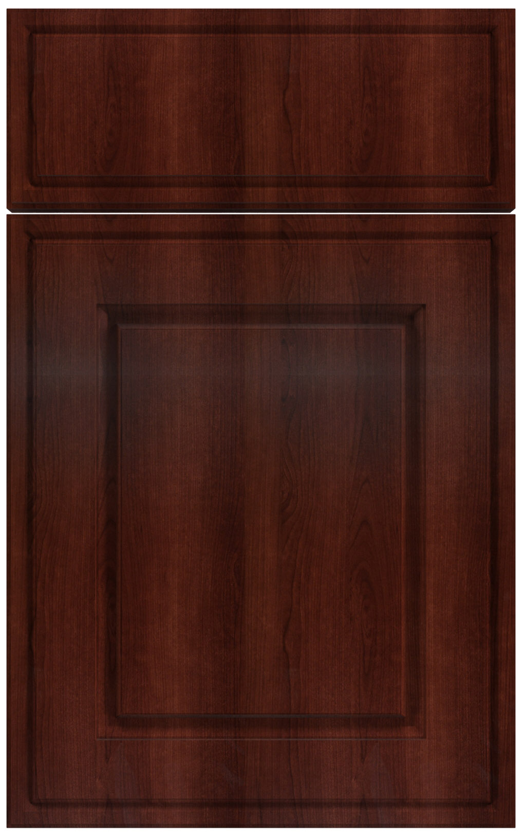 Фасады для кухни Классика Фрезеровка «Бостон» Вишня Шираз №168 SIDAK SIST207-10424