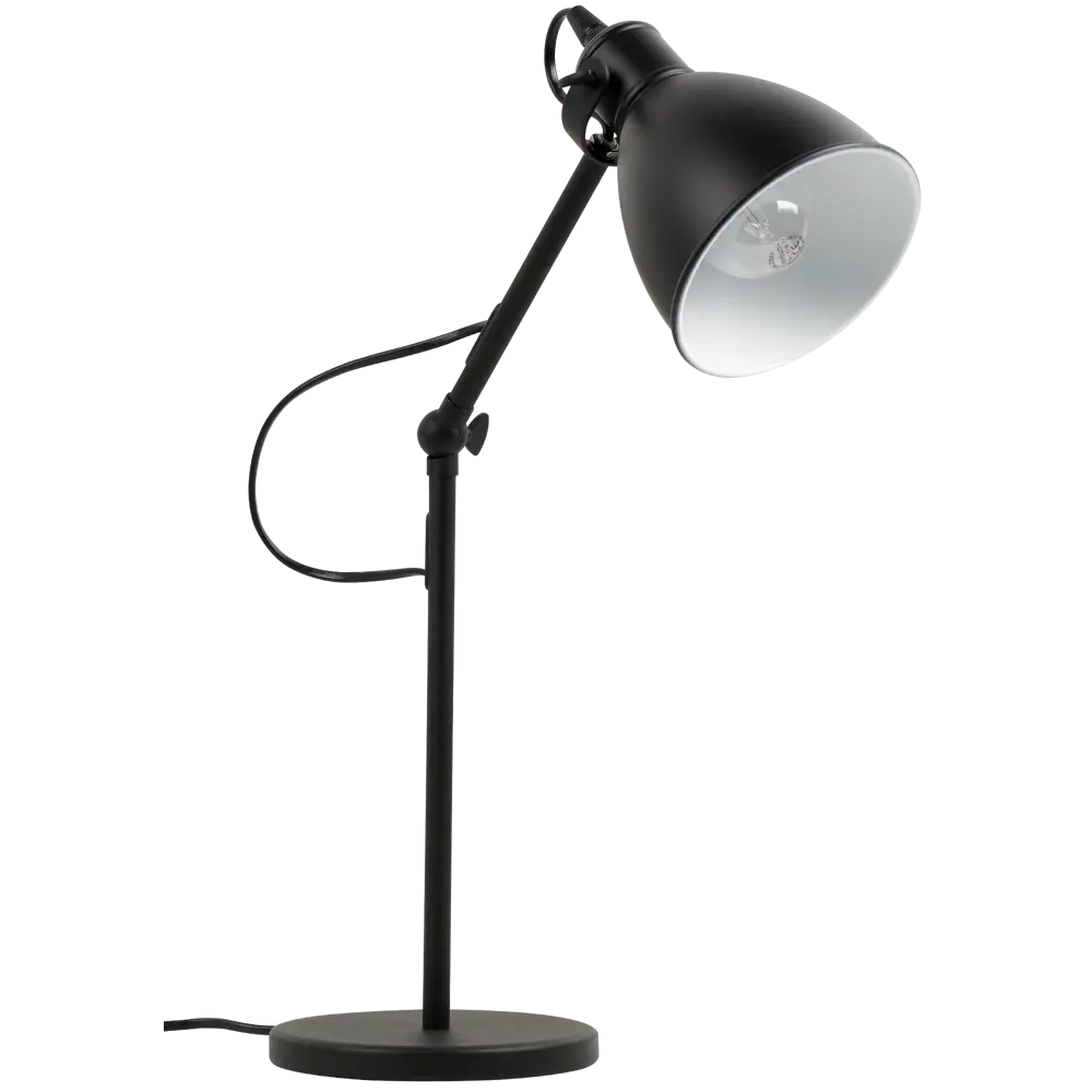 Рабочая лампа настольная Eglo «Priddy», цвет чёрный STLM-2050230 - Вид №1