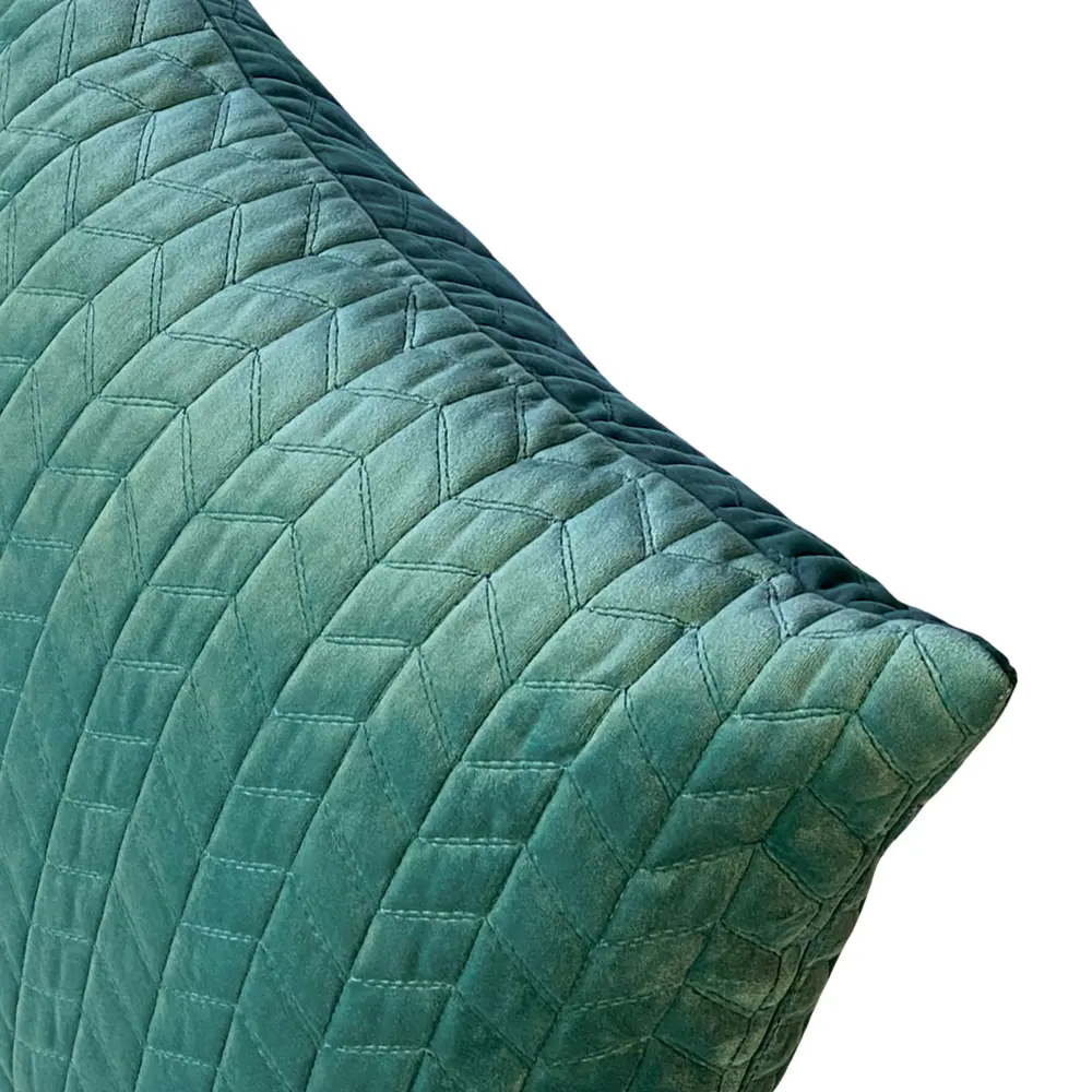 Подушка Seasons Geometric 43х43 см бархат цвет зеленый STLM-2121492 - Вид №2