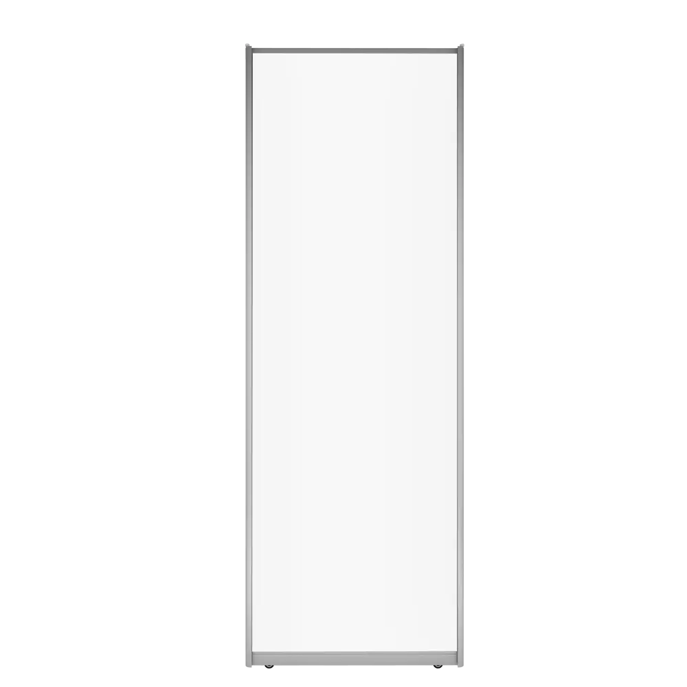 Дверь-купе Spaceo 2455x604 мм, высота проема 2500 мм, ЛДСП, цвет белый STLM-2091902