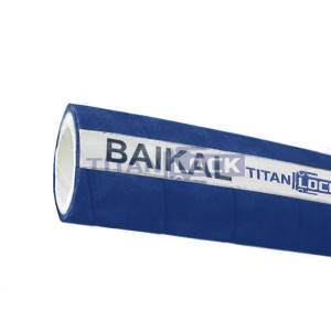 2in, Пищевой рукав «BAIKAL», внутр. диам. 50мм, 10bar, UHMWPE, н/в TL050BK TITAN LOCK