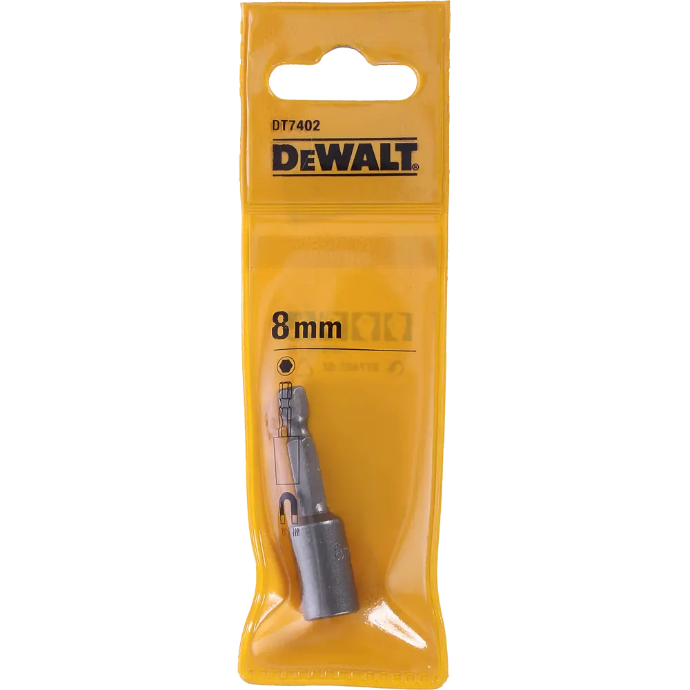 Насадка для шуруповёрта магнитная DeWalt 1/4дюйма, 8x50 мм STLM-2066567 - Вид №2