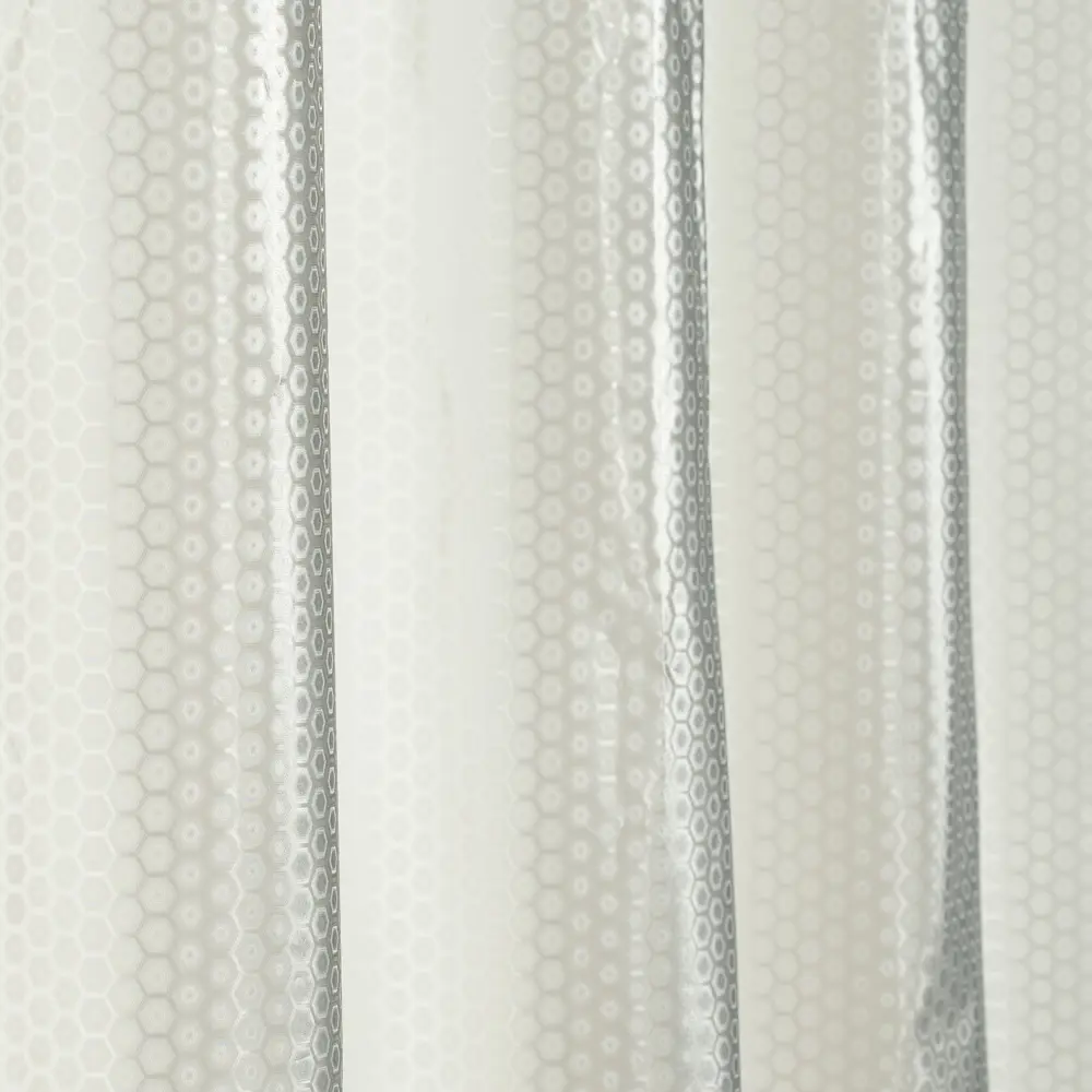 VIDAGE Porto - Серая душевая штора с кольцами 180x180 см 89400664 STLM-1563259 - Вид №1