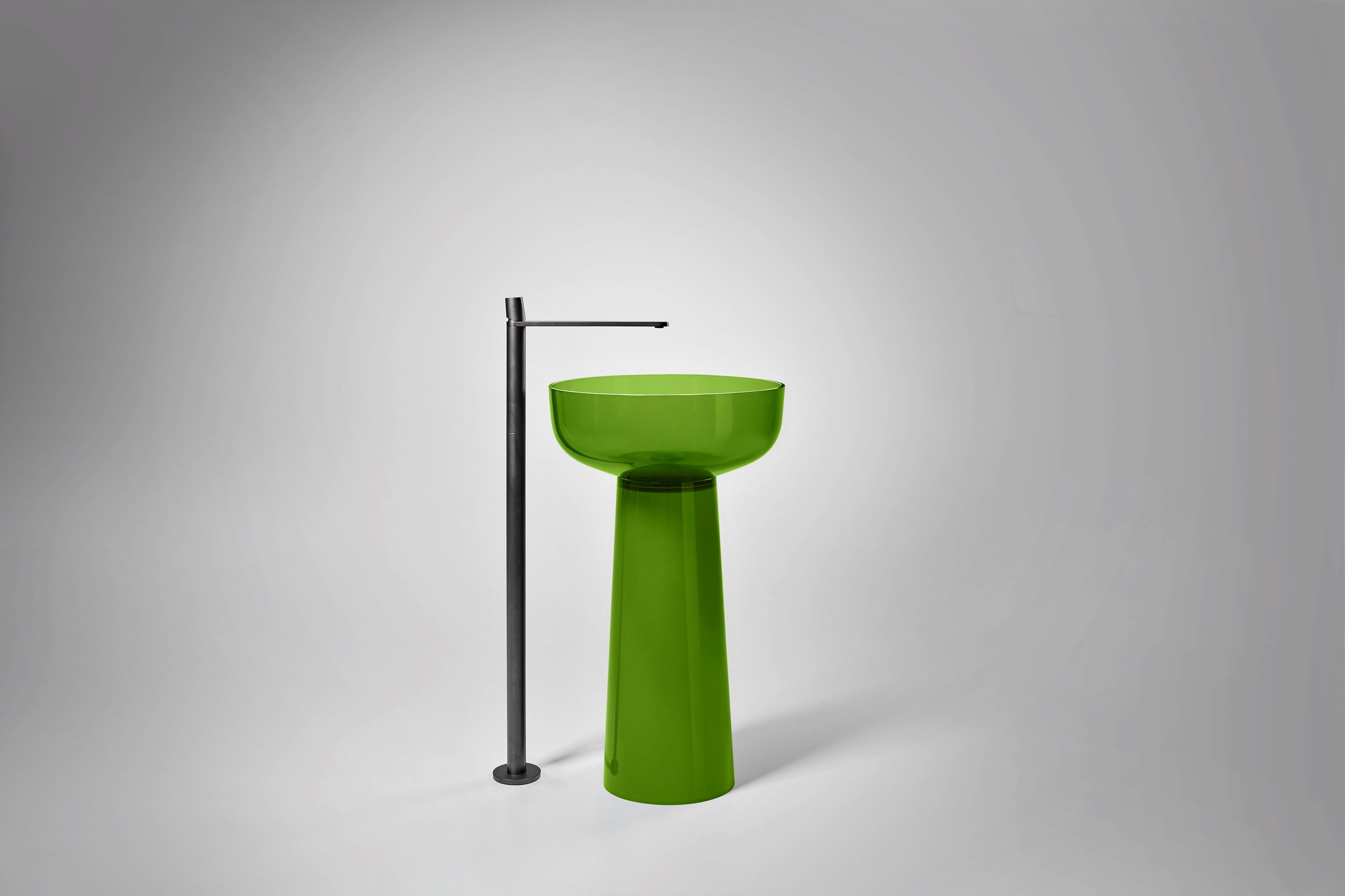 Круглая отдельно стоящая раковина из Cristalmood® Antoniolupi ALBUME10 + ALBUME20 ARCH-00067661 - Вид №14