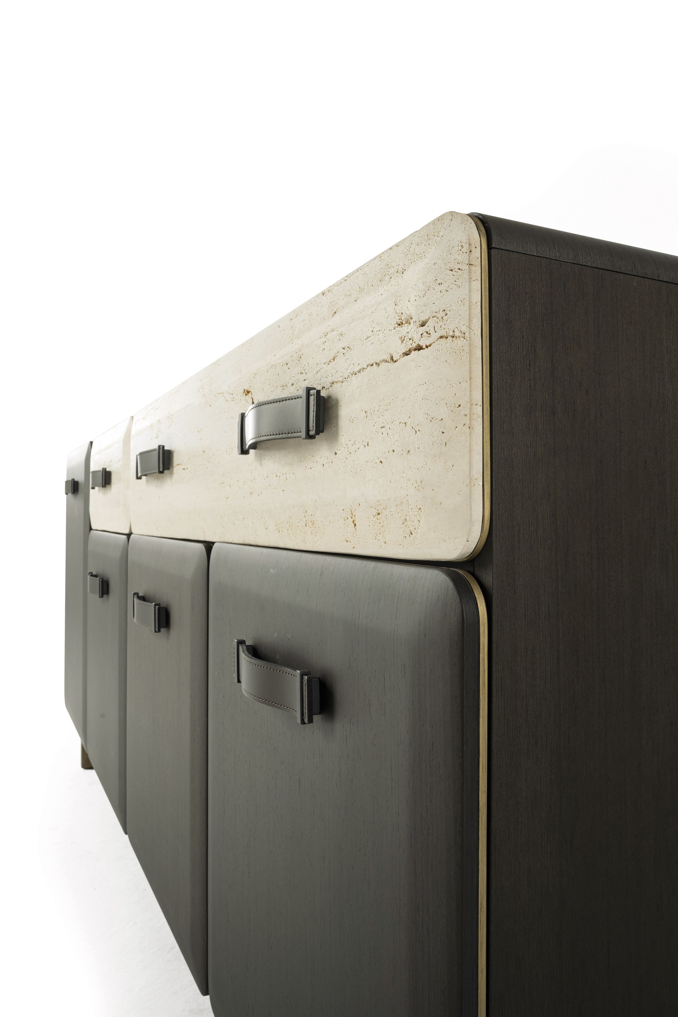 Деревянный шкаф с распашными дверцами с ящиками Gianfranco Ferré Home Five Points ARCH-00084665 - Вид №9