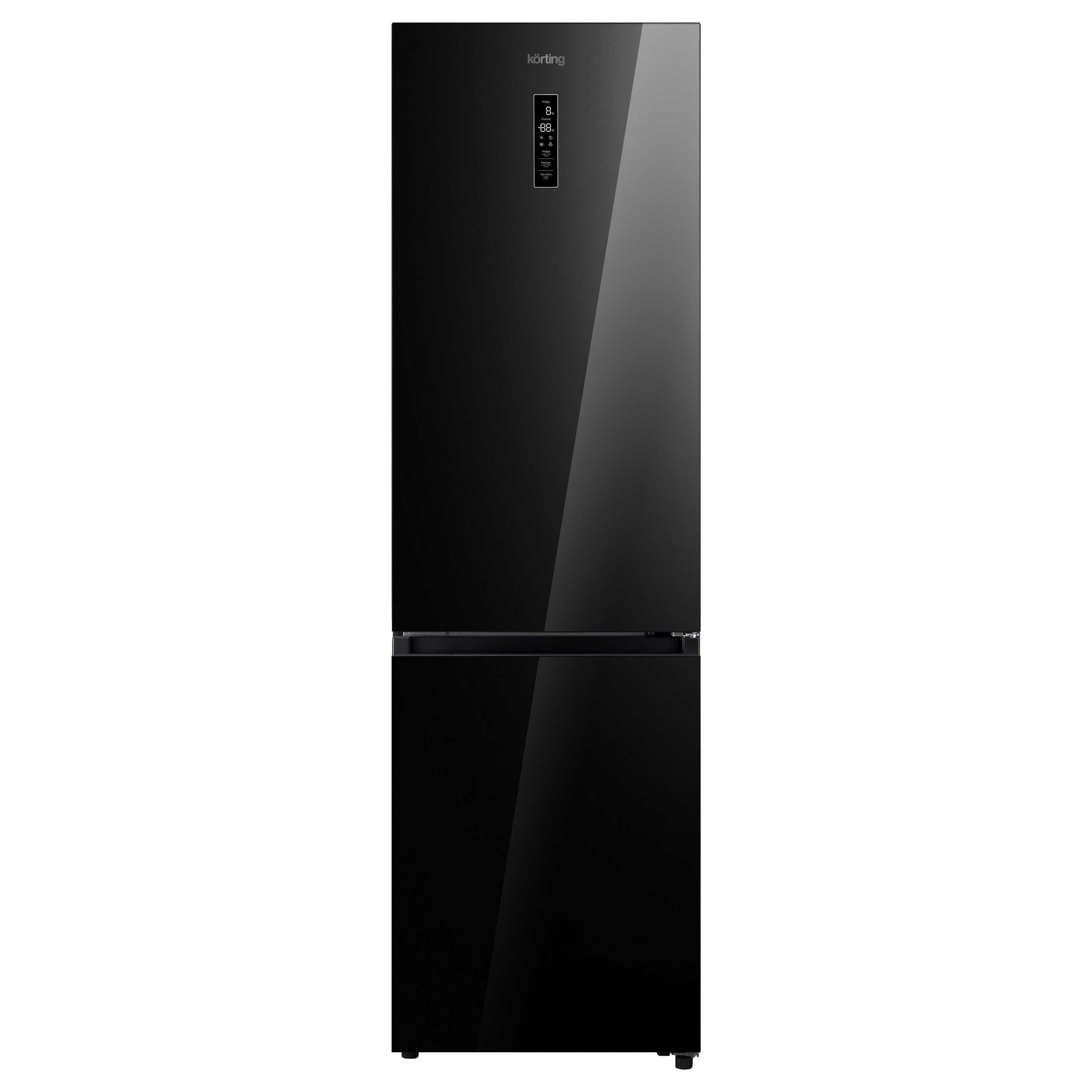 91075752 Отдельностоящий холодильник KNFC 62029 GN 59.5x201.8 см цвет черный STLM-0471073 KORTING
