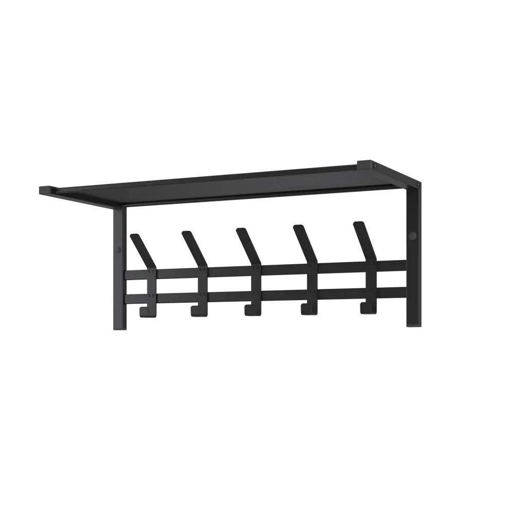 Santreyd Вешалка настенная Торонто с полкой и 10 крючками 89384229 STLM-1527683 - Вид №3