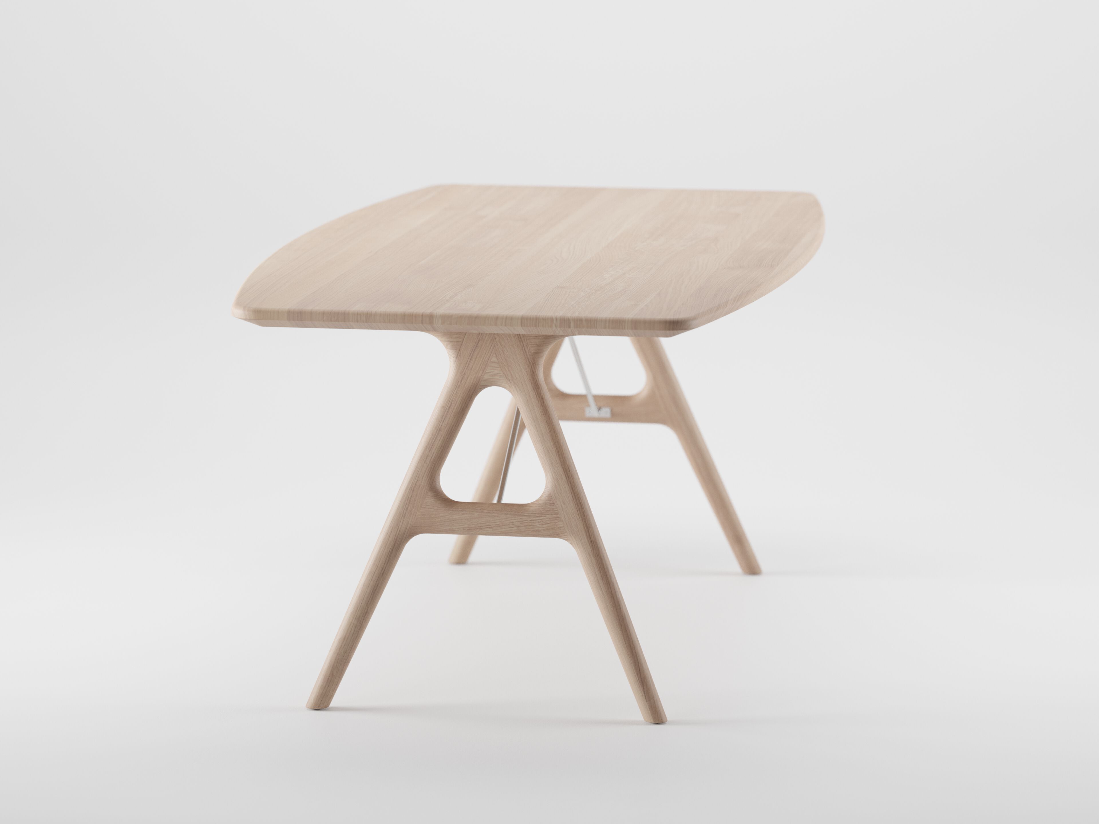 Прямоугольный обеденный стол из массива дерева Artisan ARCH-00122875 - Вид №3