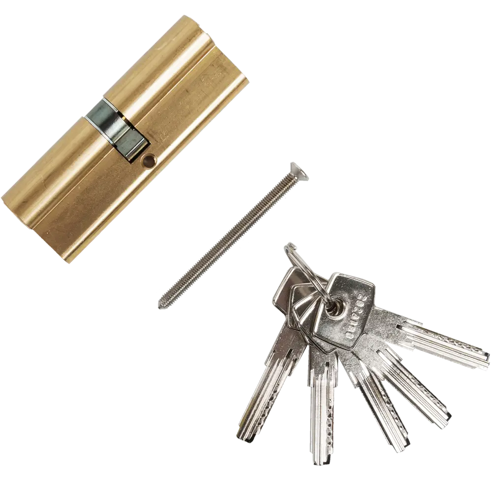 Цилиндр дверной ABUS D6MM с защитой от взлома, золото 82441688 STLM-0027360 - Вид №1