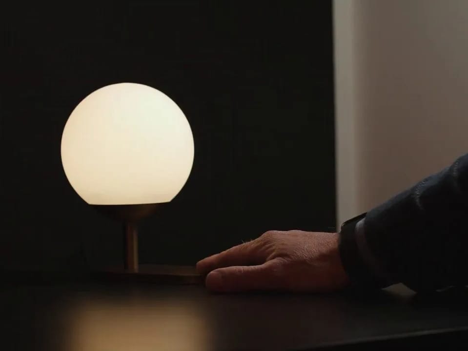 Алюминиевая светодиодная настольная лампа с диммером Olev La Pelletta ARCH-00070635 - Вид №4