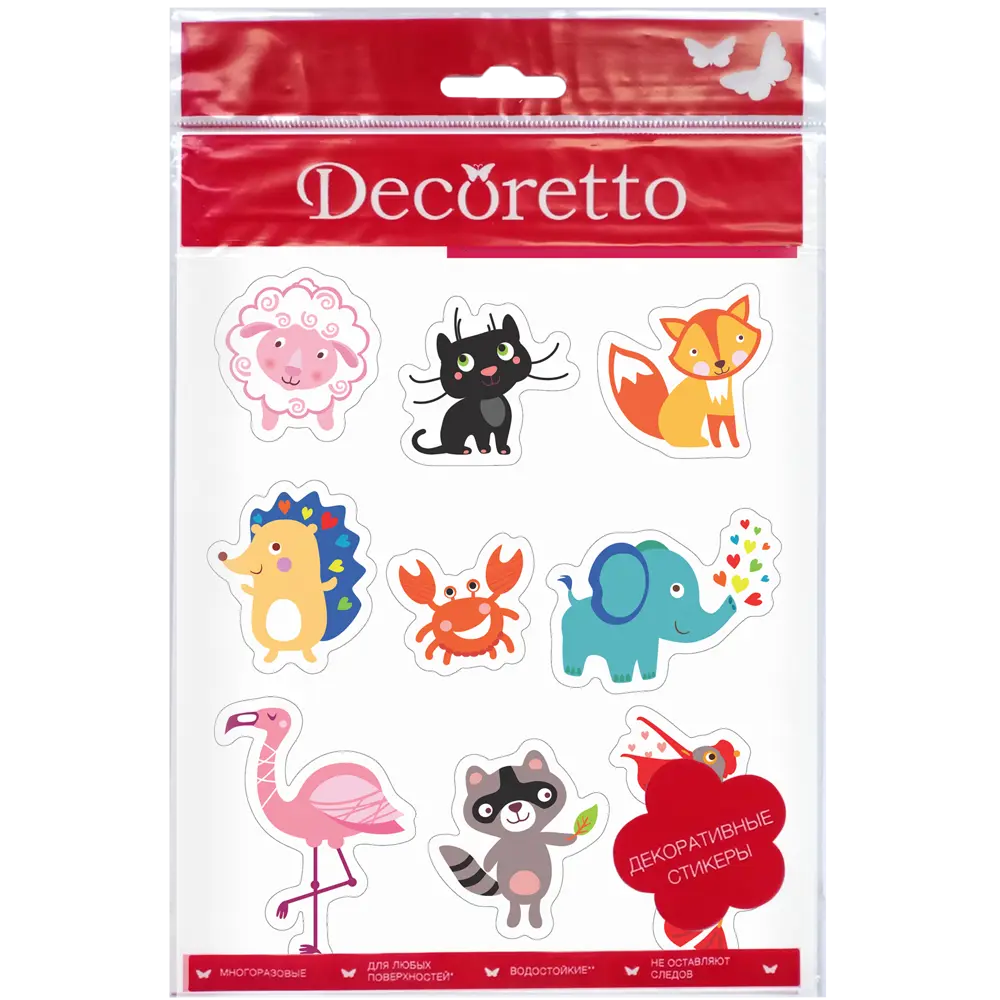 Наклейка «Интересные животные» 17х23 см Santreyd STLM-2166003 - Вид №2