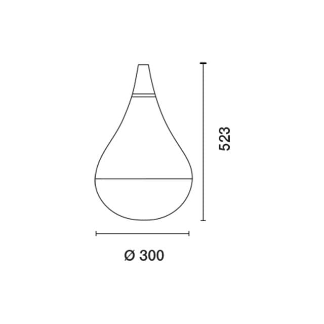 Алюминиевый светодиодный подвесной светильник iGuzzini Капля за каплей ARCH-00138671 - Вид №5