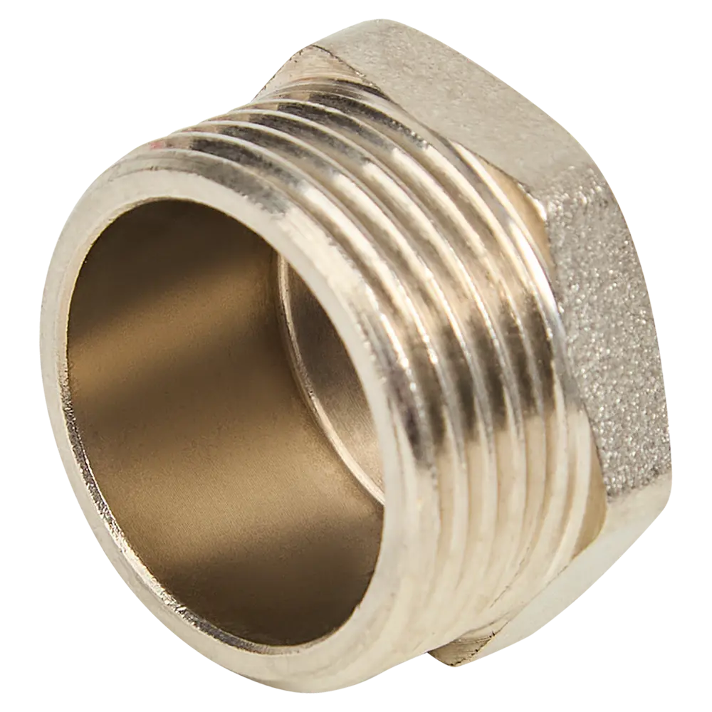 Заглушка MONLID 3/4" НР мм никелированная латунь STLM-2025625 - Вид №1