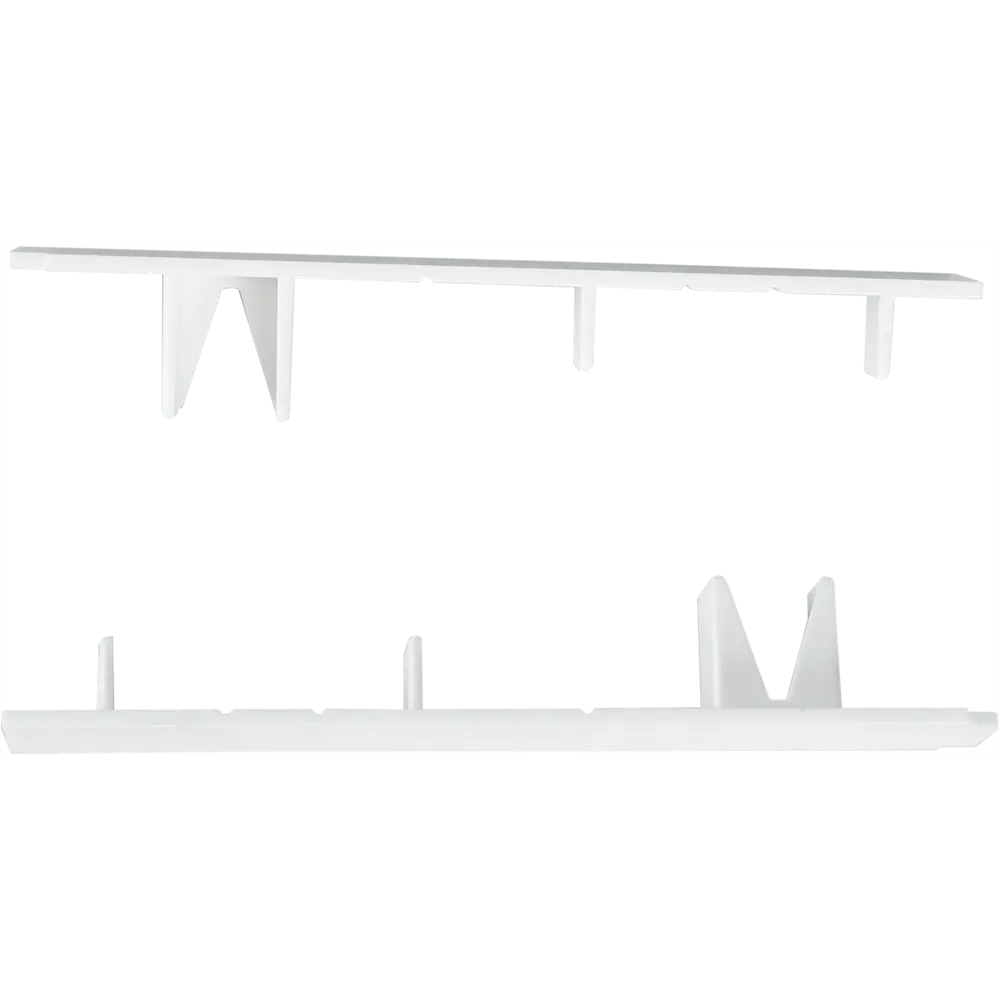 Заглушка для пластиковой шины универсальная торцевая пластик цвет белый Santreyd STLM-2085734 - Вид №2