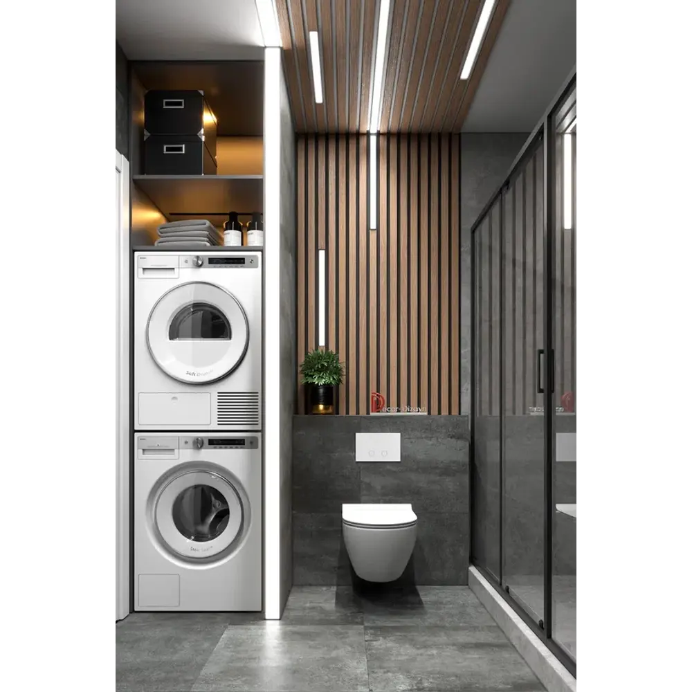 Рейка настенно-потолочная полистирол ударопрочный Decor-Dizayn 611-90 орех 20x30x3000 мм STLM-2095417 - Вид №5